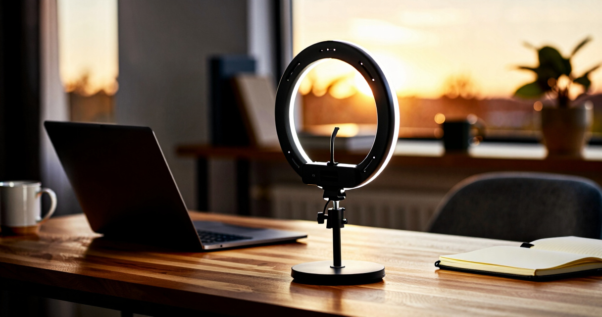 best ring light for professional video calls