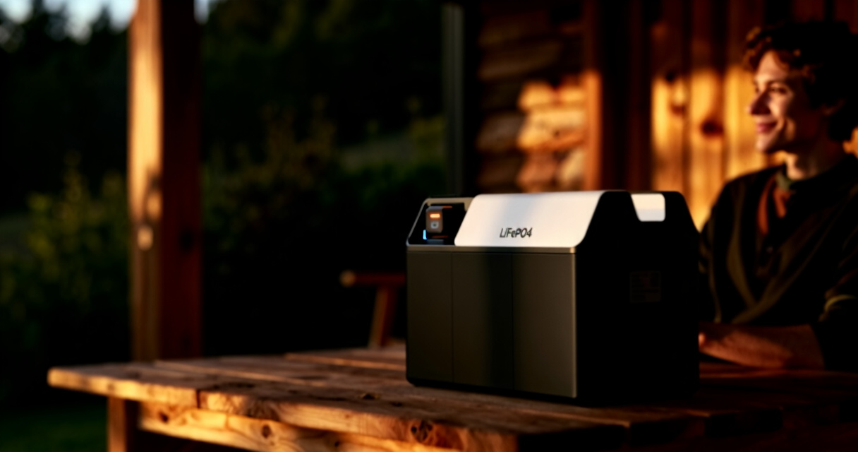 best LiFePO4 battery for cabin backup power