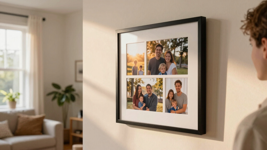 best large digital photo frame wall mounted