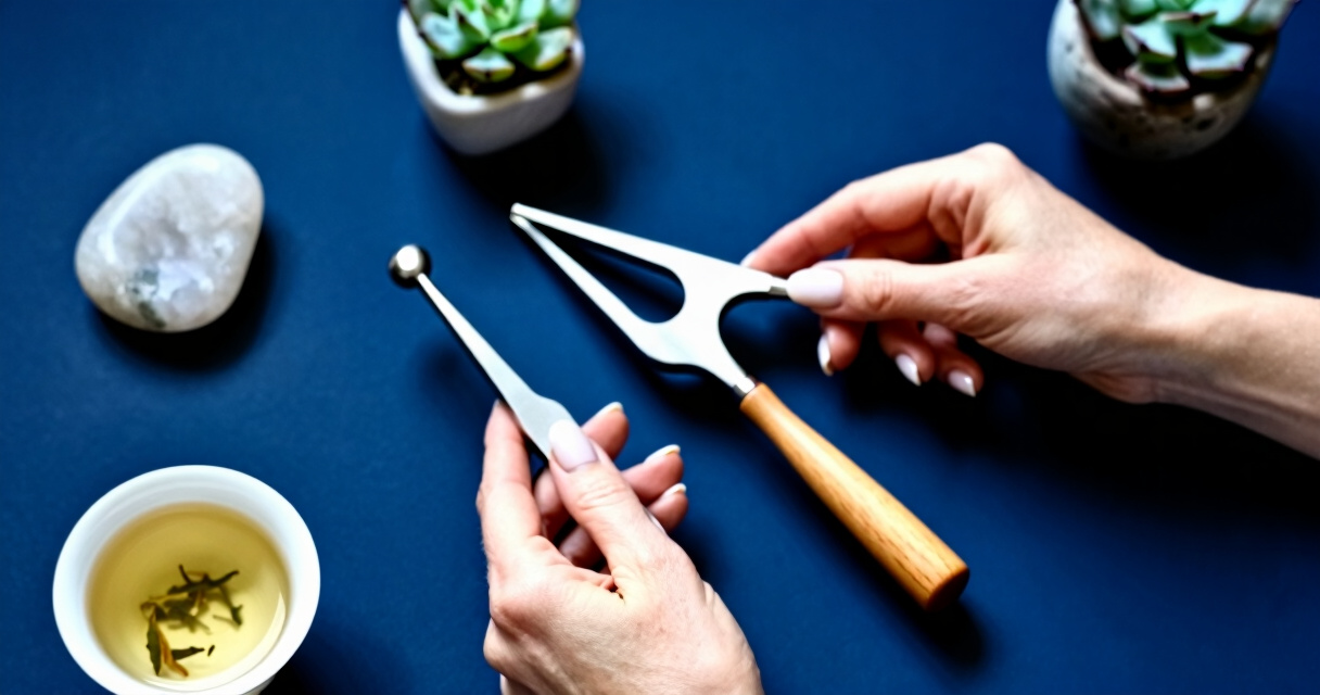 tuning fork therapy set