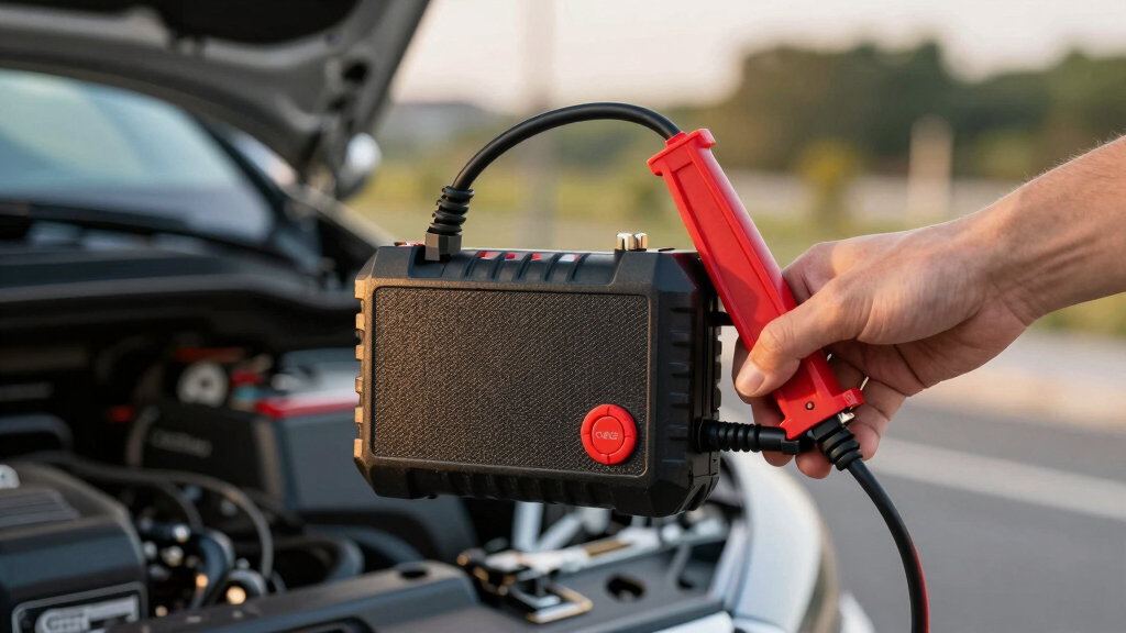 best compact portable jump starter case