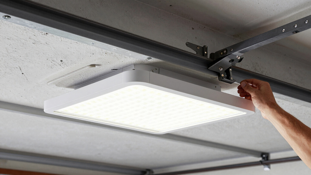 best garage LED ceiling light system