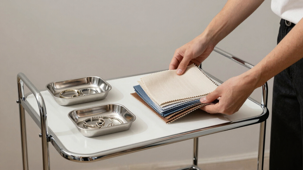 best storage carts for fashion supplies