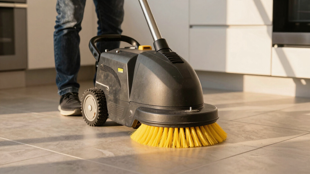 heavy duty scrubber machine