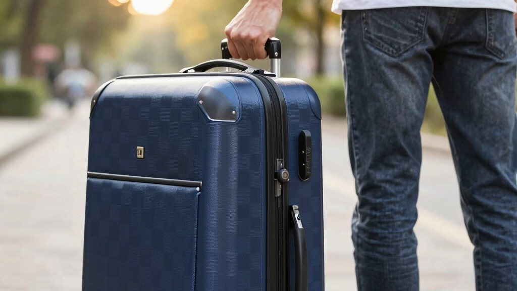 best durable checked suitcase for long trips