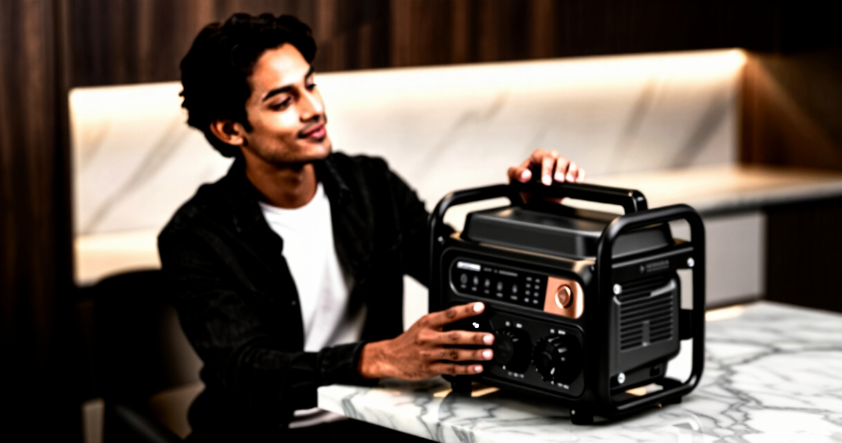 best inverter generator quiet for home backup