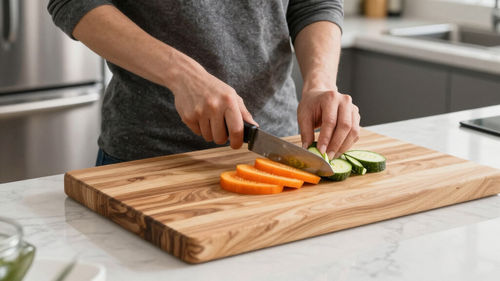 best butcher block prep table for kitchen