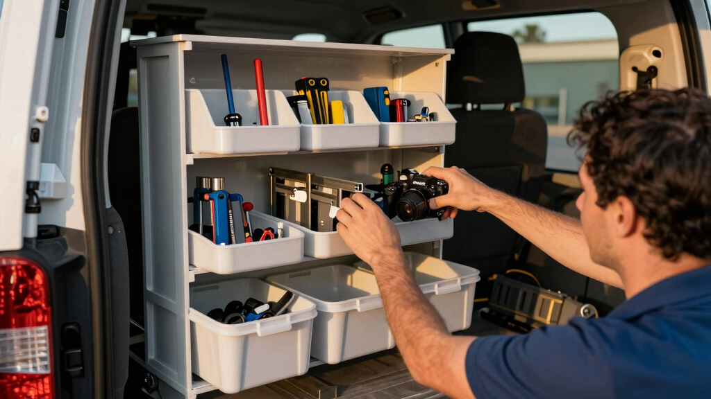 best HVAC van organization systems
