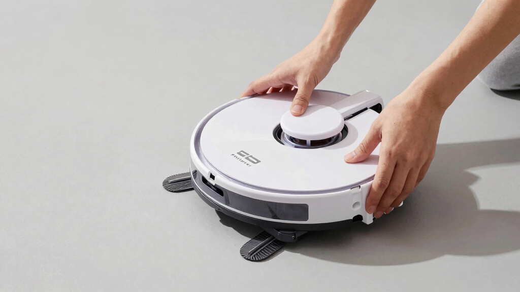 HEPA floor sweeper