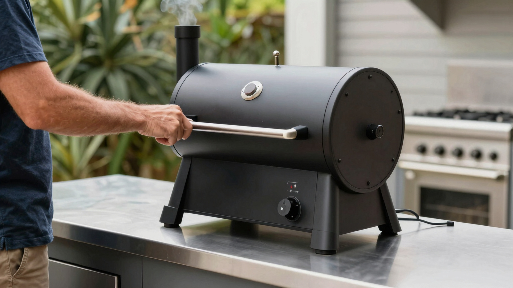 best pellet smokers for outdoor kitchens