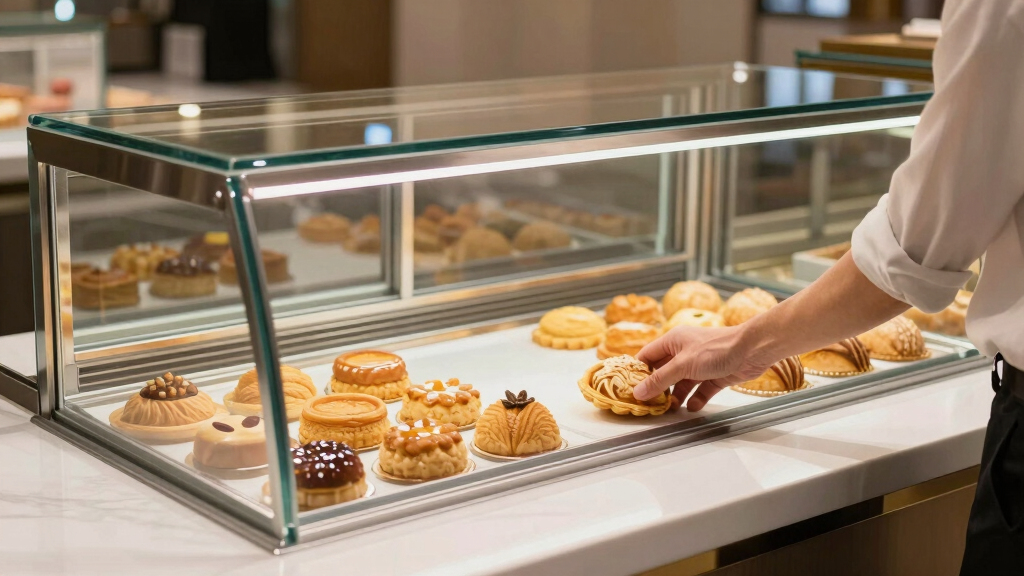 best refrigerated pastry display case countertop