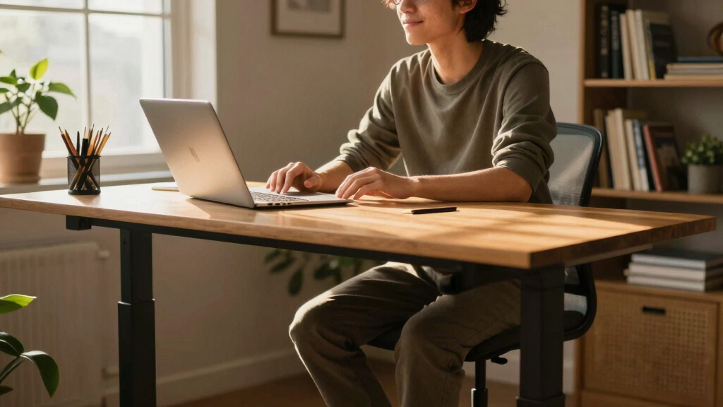 best standing desk L shaped