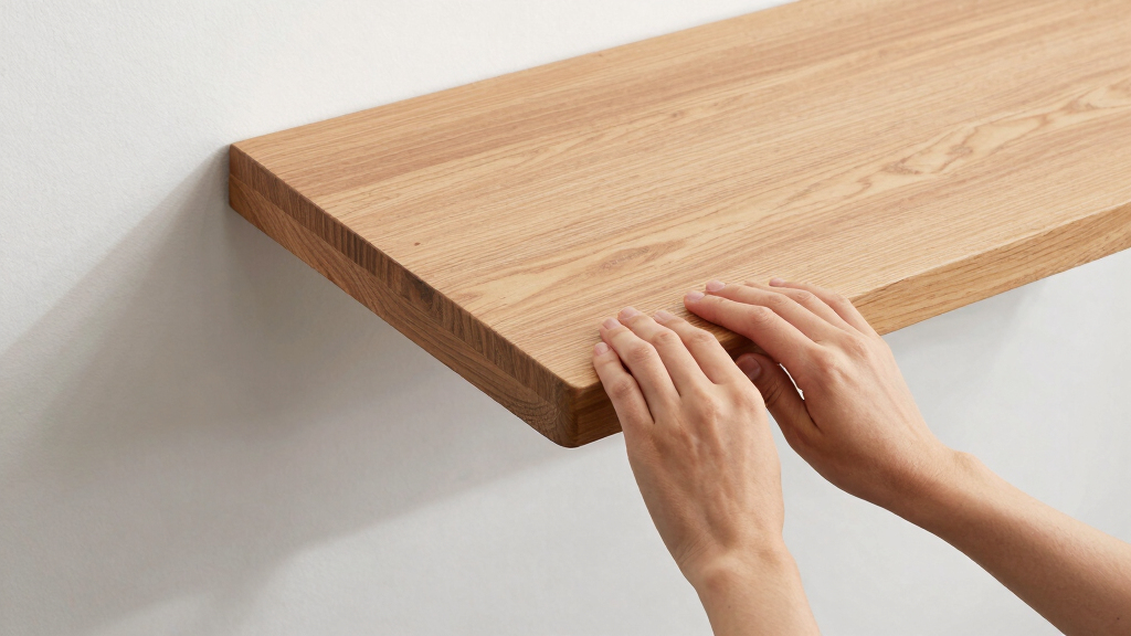 best wall mounted fold down desk solid wood