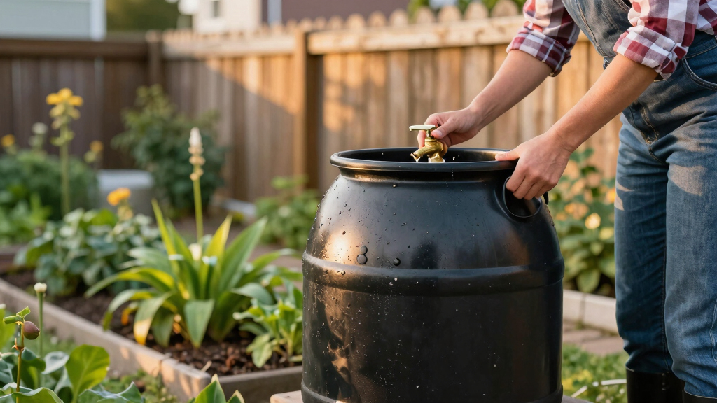 best rain barrel system for gardeners