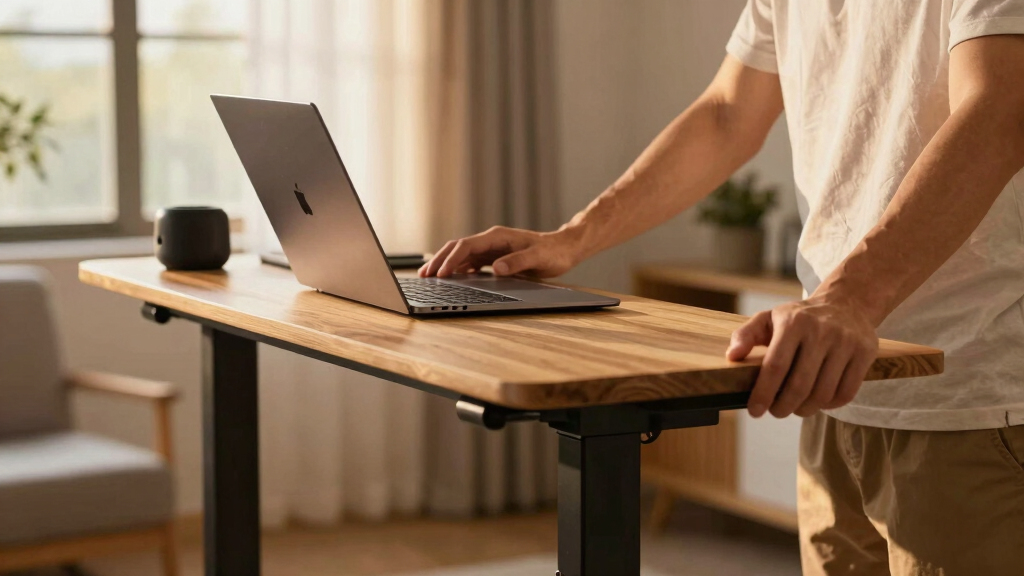 best electric standing desk for tall users