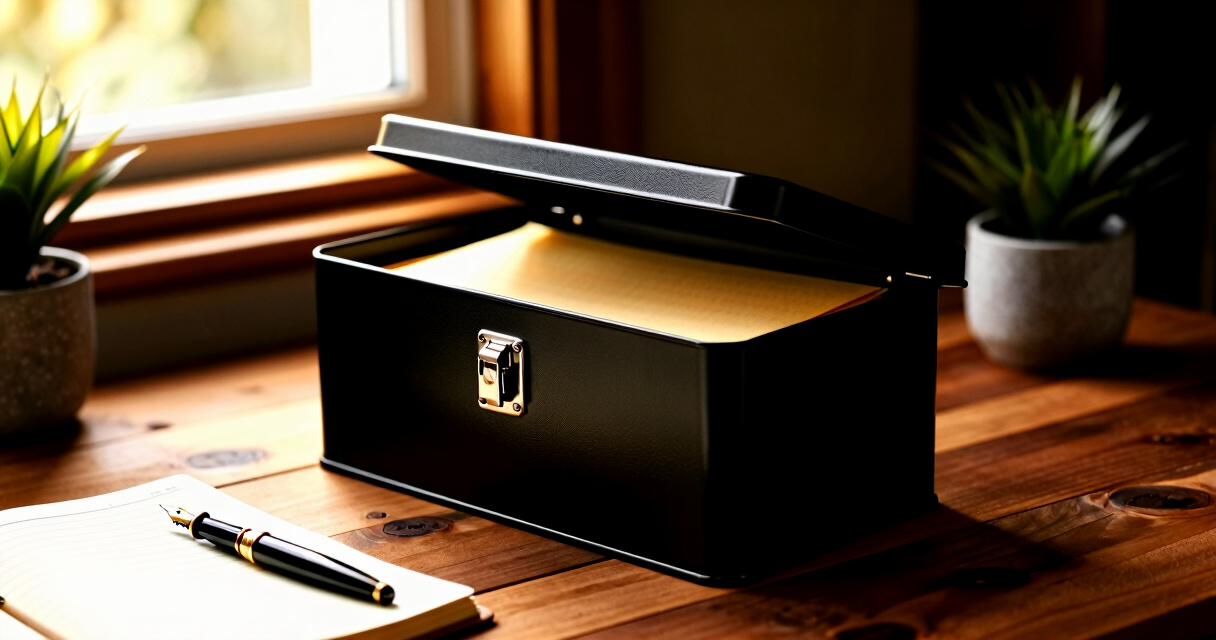 best high capacity document lock box for home archives