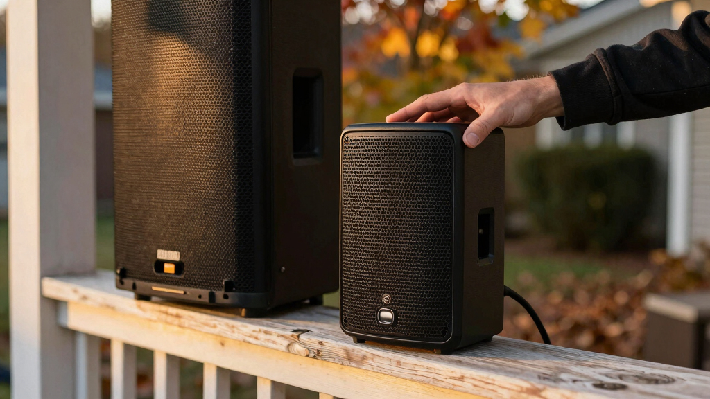 best outdoor speakers for halloween display