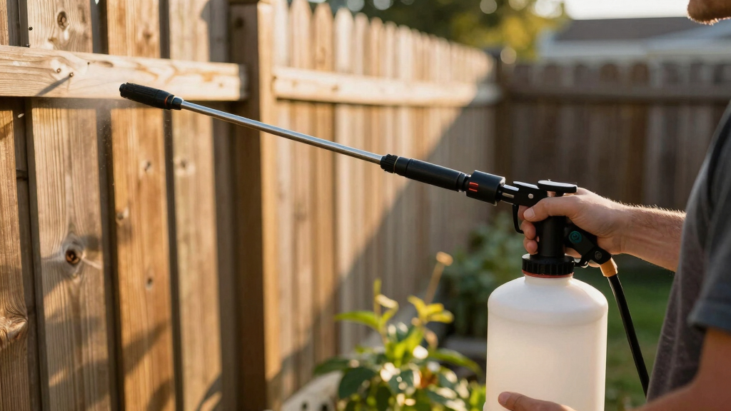 best sprayer for fence stain