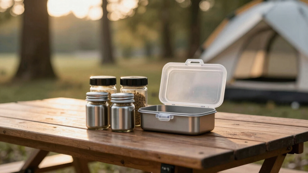 best spice storage kits for camping