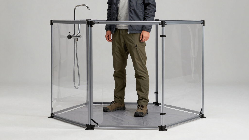 best camping shower enclosure with floor