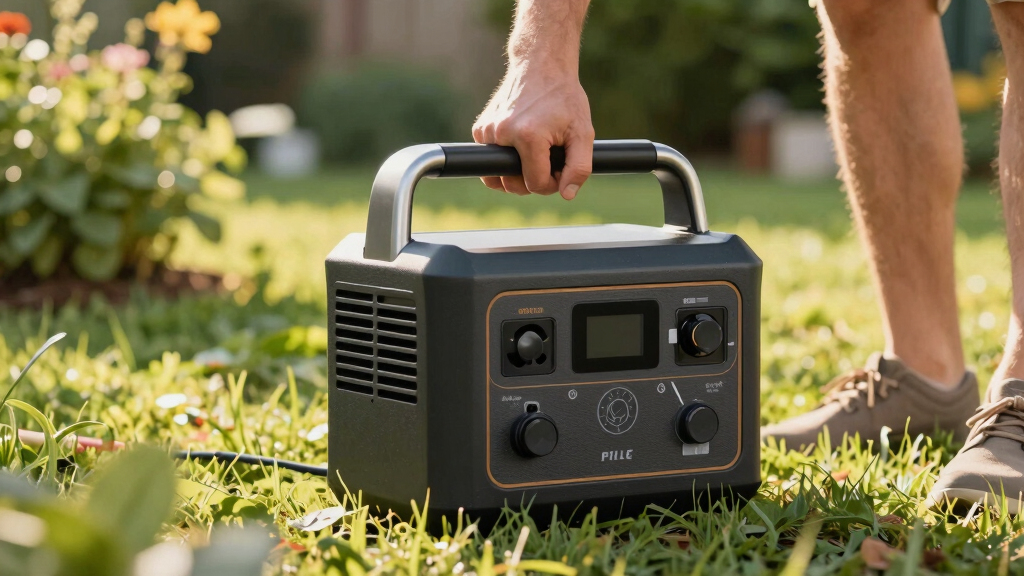 best portable power station for off grid gardening