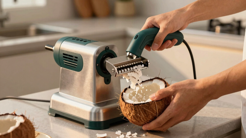 best electric coconut scraper machine
