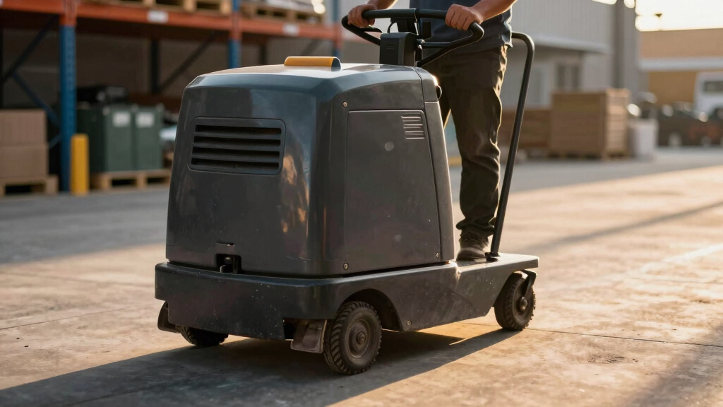 warehouse sweeper machine