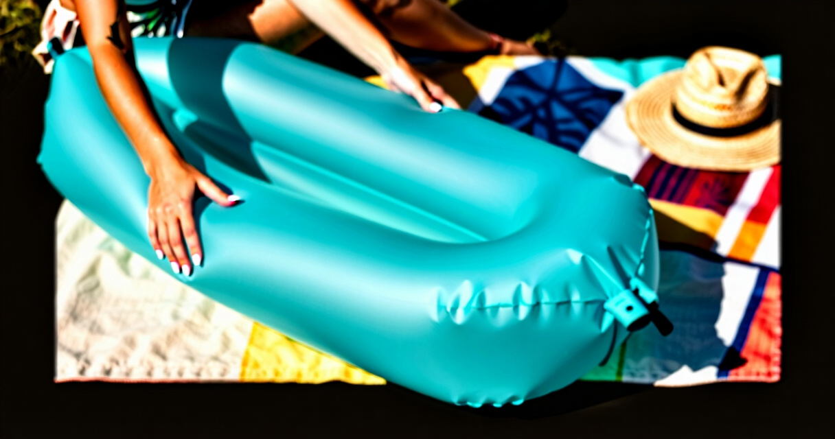 best inflatable lounger for festivals