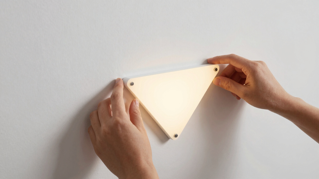 best triangle led wall panels