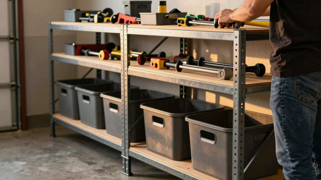 best heavy duty garage shelving