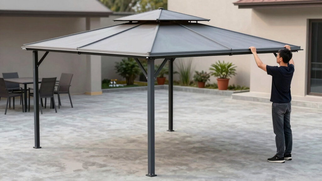 best hardtop gazebos for patios