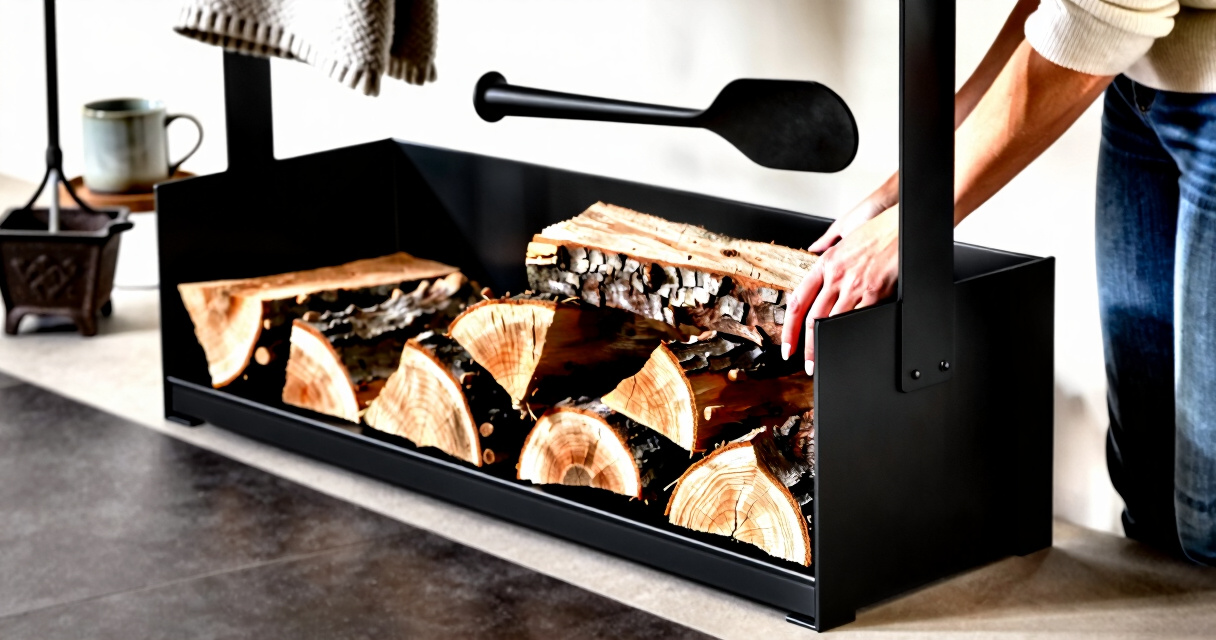 best indoor firewood rack large capacity