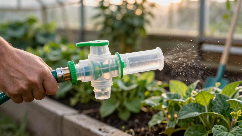best greenhouse fertigation injector