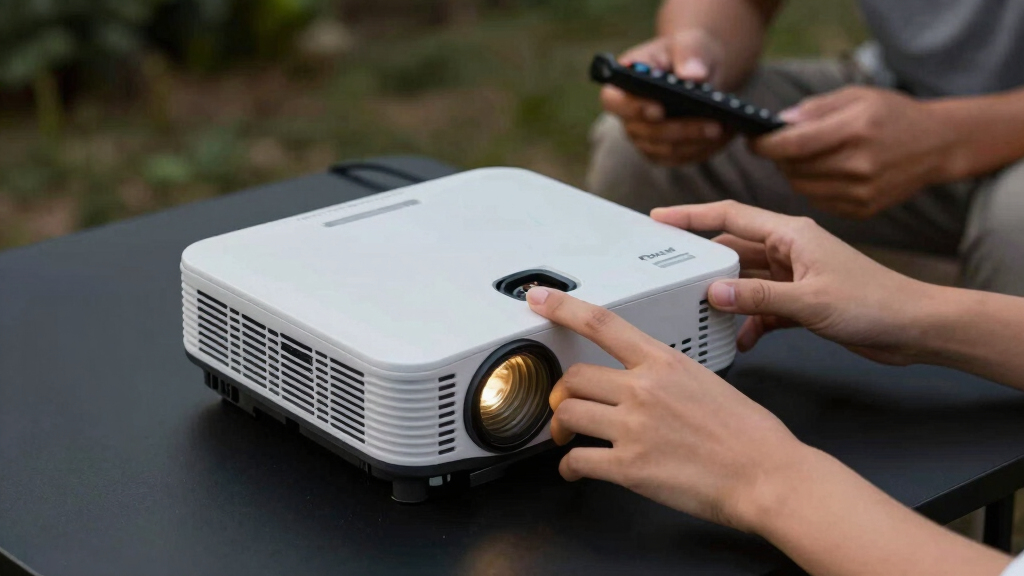 best projector for outdoor family movies
