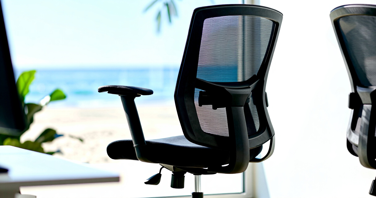 best mesh executive office chair with footrest