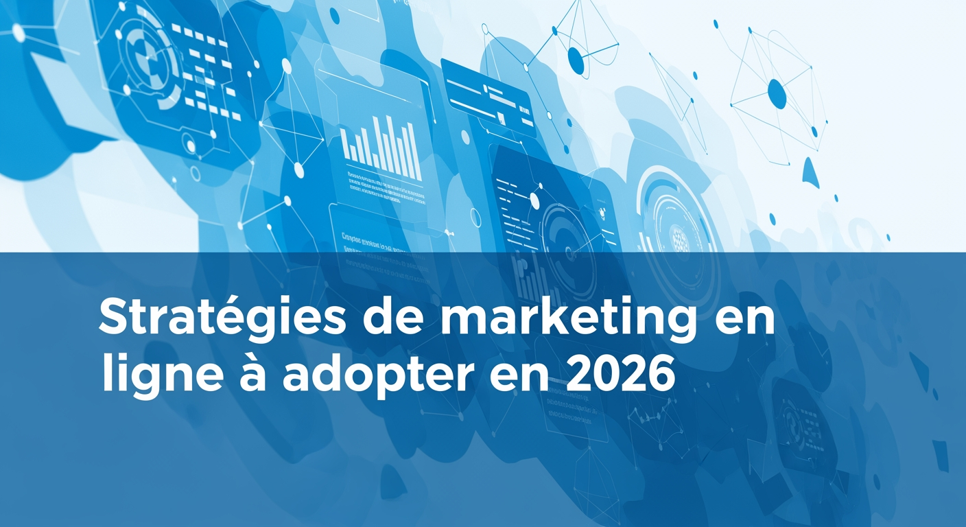 Stratégies de marketing en ligne à adopter en 2026