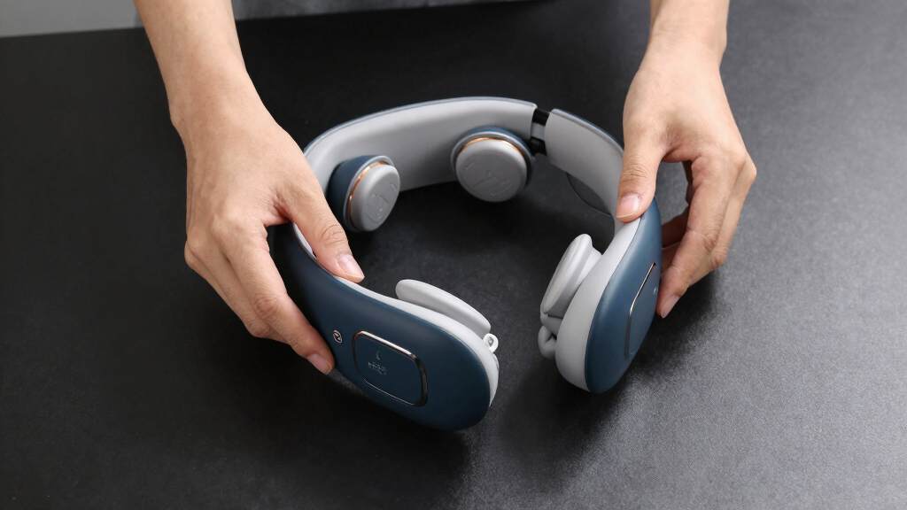 luxury heated neck shoulder massager