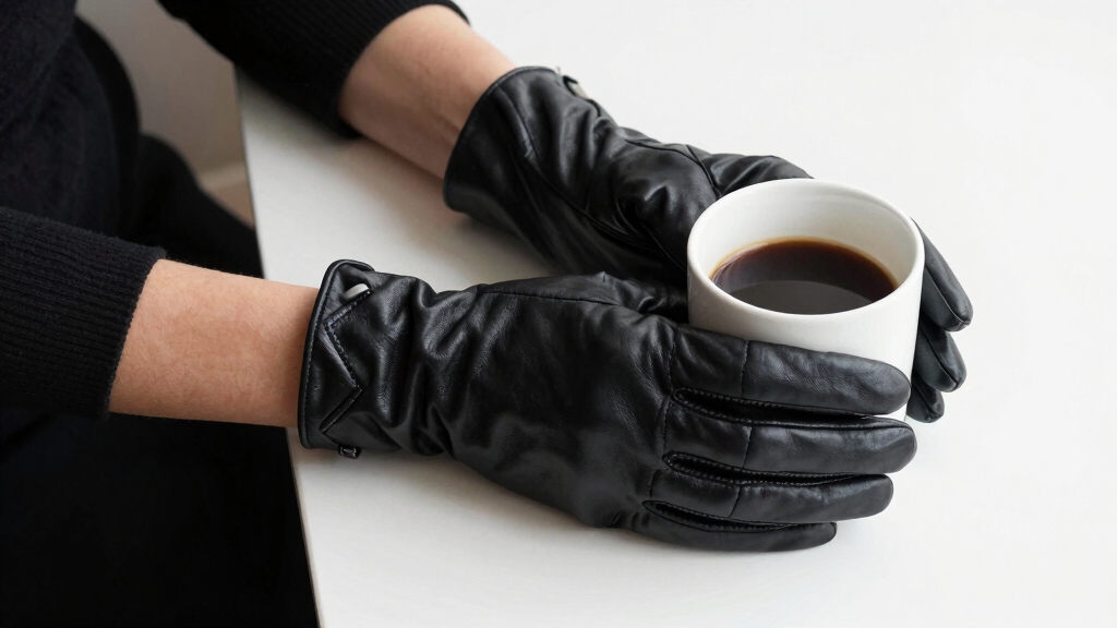 best leather gloves for winter dress outfits