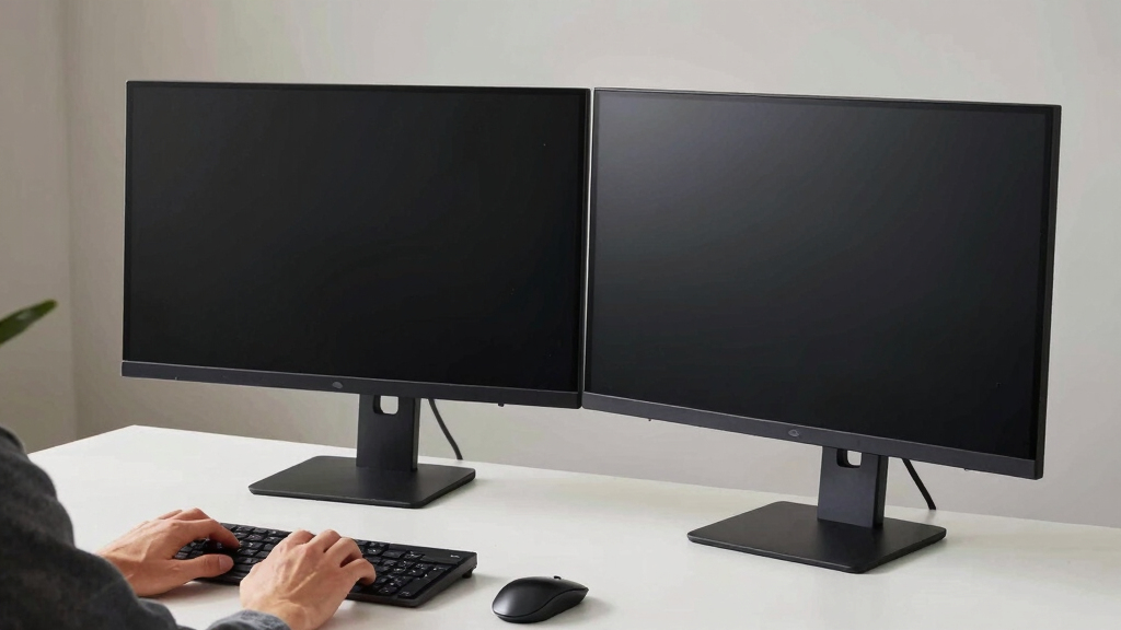 best monitor setups for couples home offices