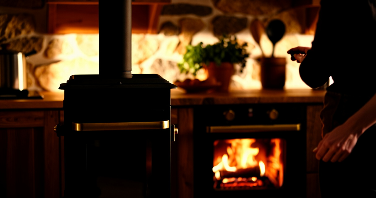 best small wood stove with oven