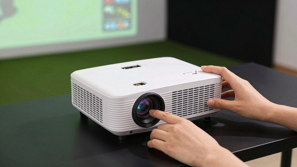 best short throw projector for golf simulator