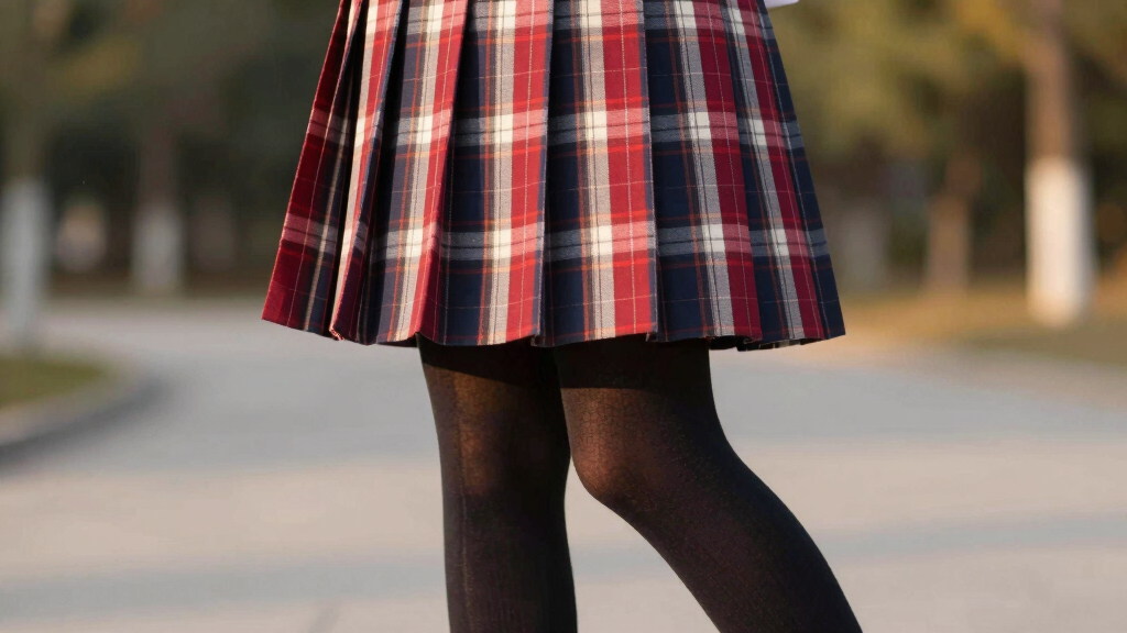 best plaid skirt for tights outfits