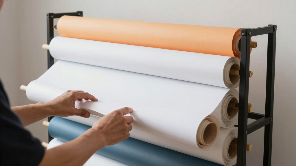 best rolling art storage rack vertical