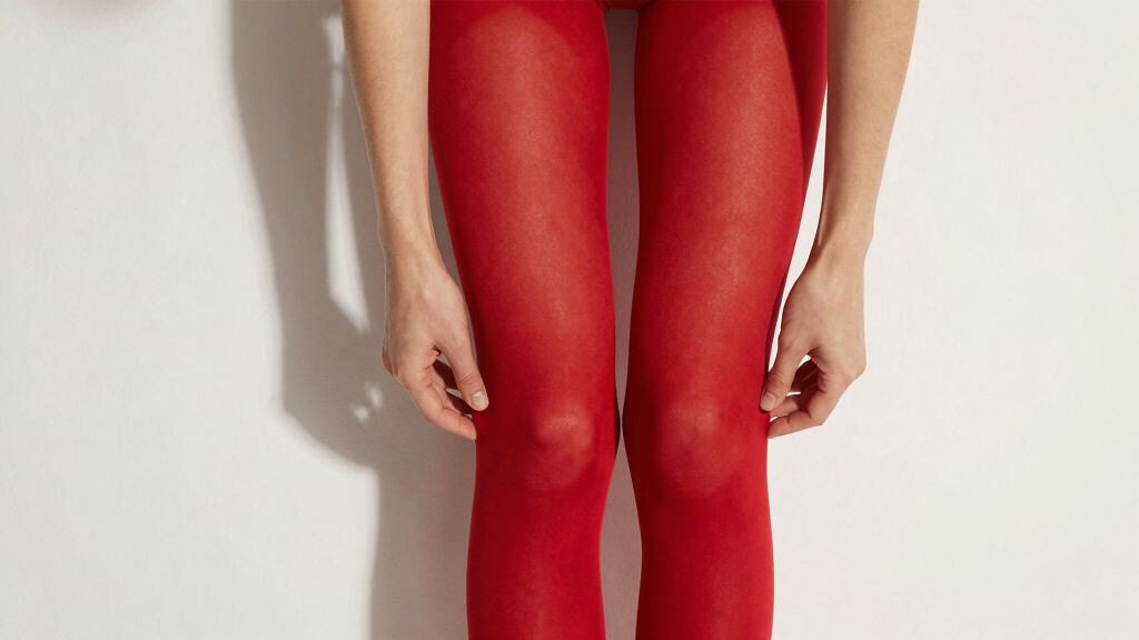 best red tights for outfits
