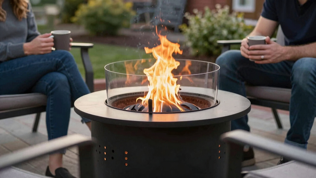 best patio furniture set with fire pit