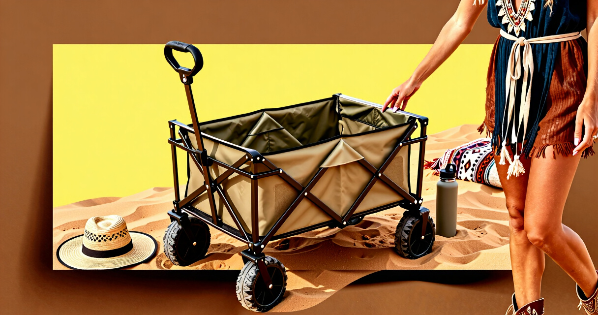 best beach cart for desert festival camps