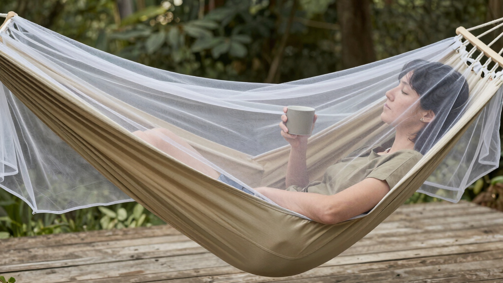 camping hammocks with mosquito net