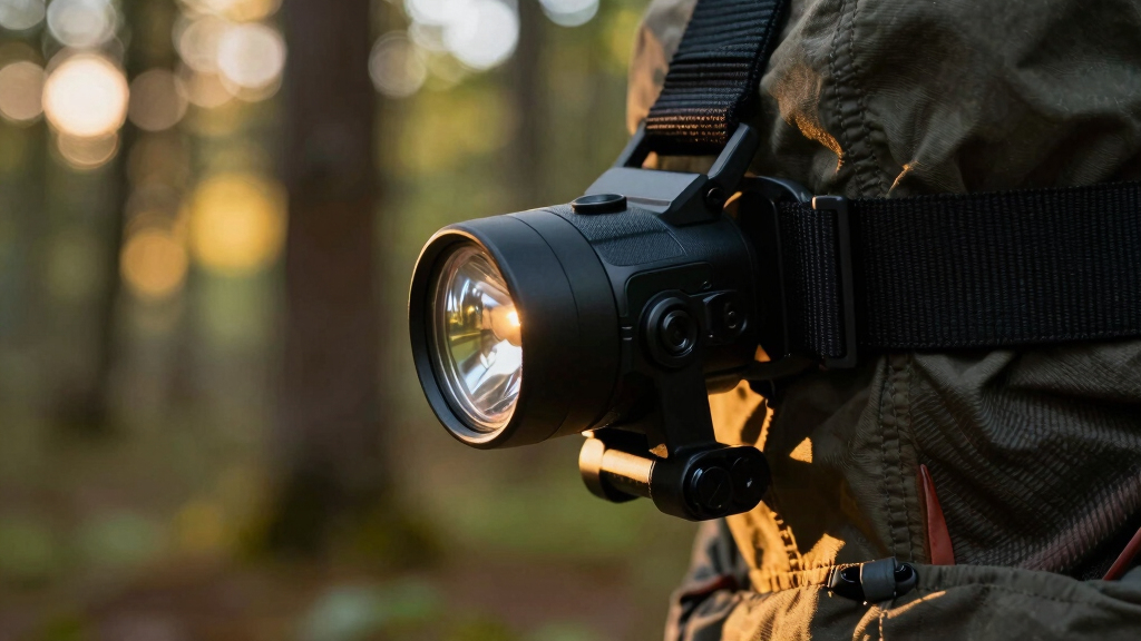 headlamp for night creature tracking