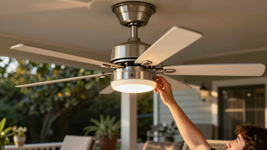 best outdoor ceiling fans with integrated LED lights