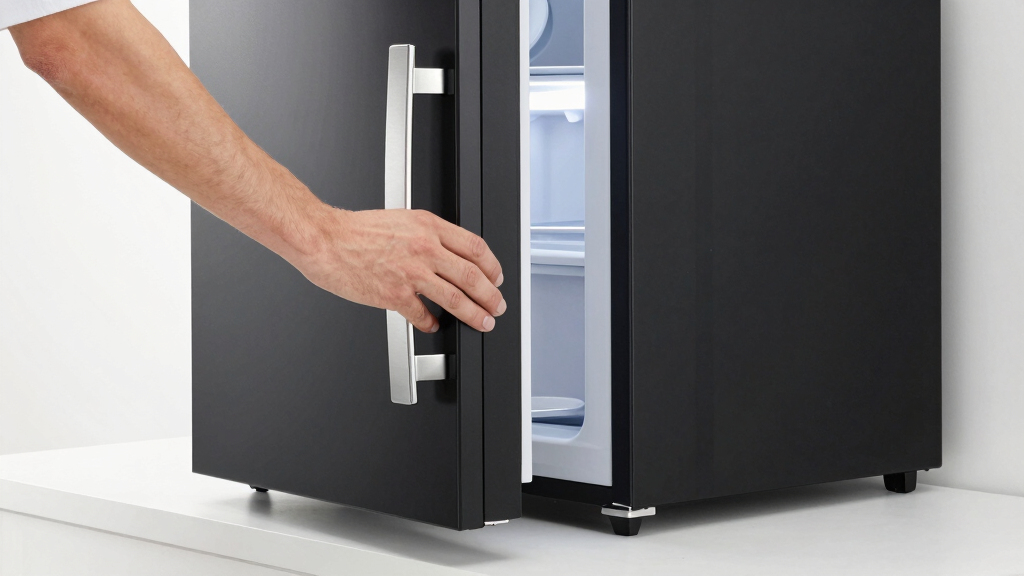 high end mini fridge with freezer